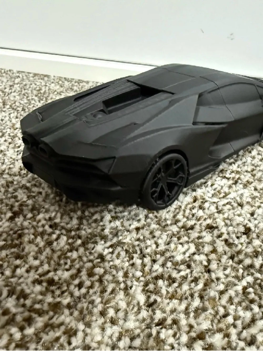 Kids Black Sports Car Toy - Brand Unknown